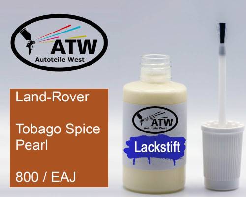 Land-Rover, Tobago Spice Pearl, 800 / EAJ: 20ml Lackstift, von ATW Autoteile West.